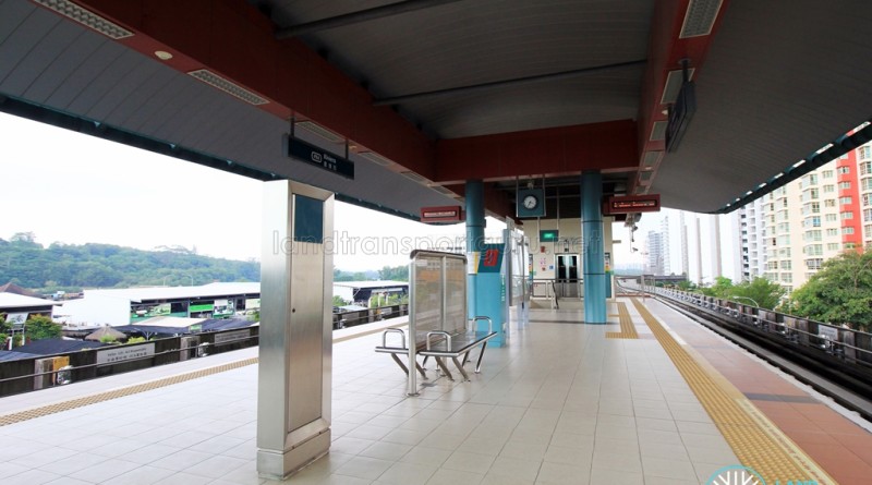 Riviera LRT Station - Platform level