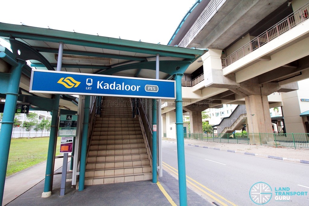 Kadaloor LRT Station - Exit A