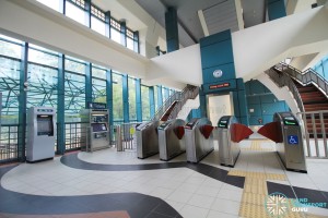 Sam Kee LRT Station - Ground level Concourse (Unpaid area)