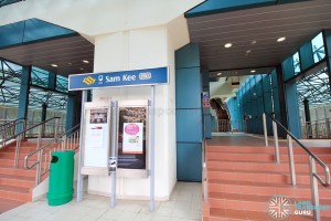 Sam Kee LRT Station - Entrance & Exit