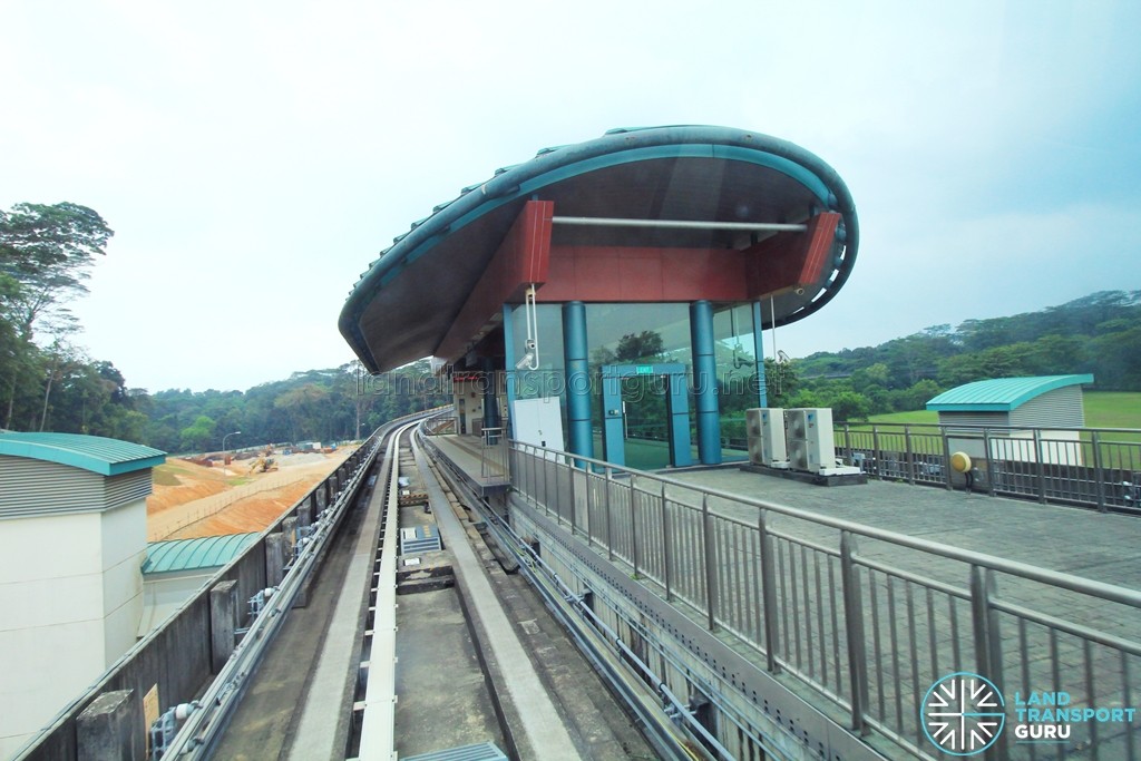 Punggol Point LRT Station - Exterior view