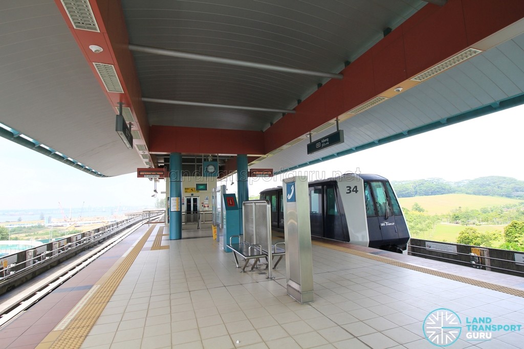 Nibong LRT Station - Platform level