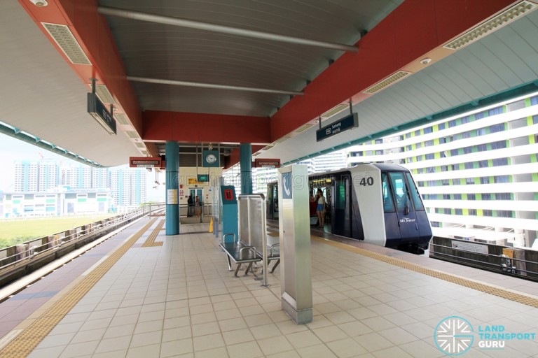 Sumang Lrt Station Platform Level Land Transport Guru