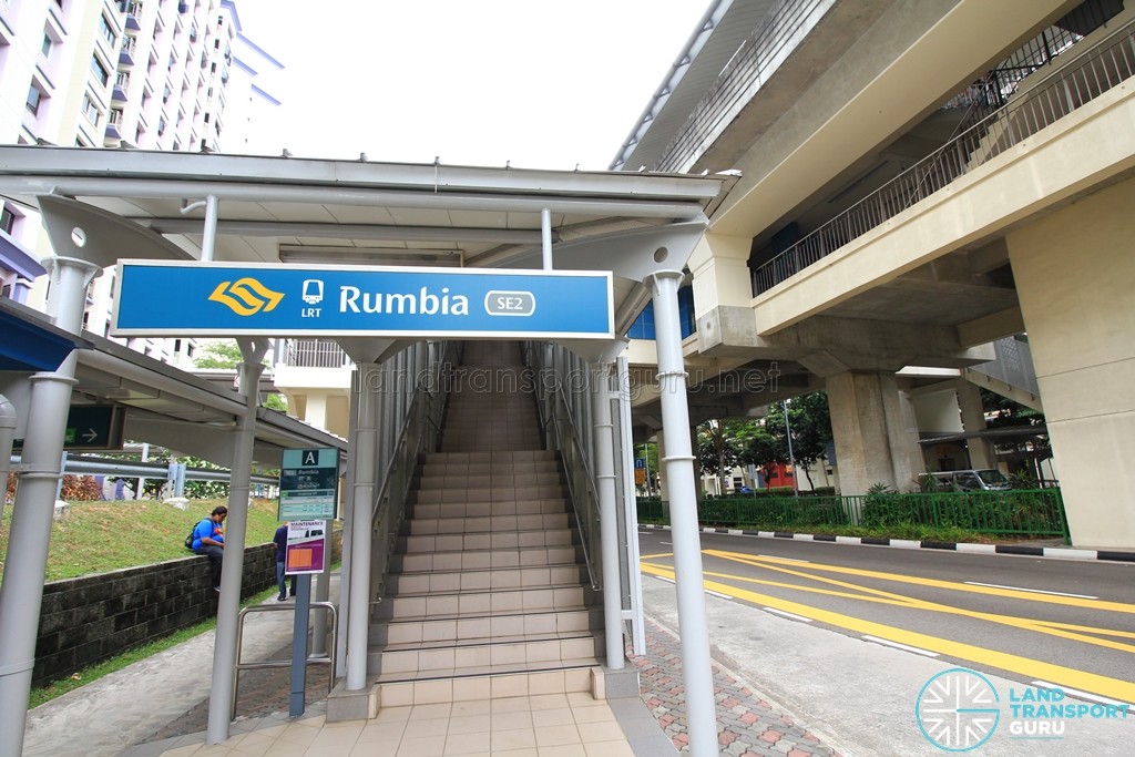 Rumbia LRT Station - Exit A