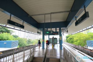 Bakau LRT Station - Platform level