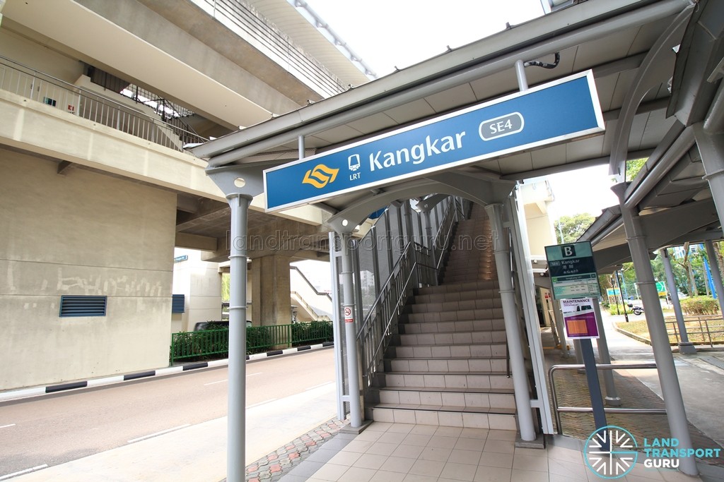 Kangkar LRT Station - Exit B