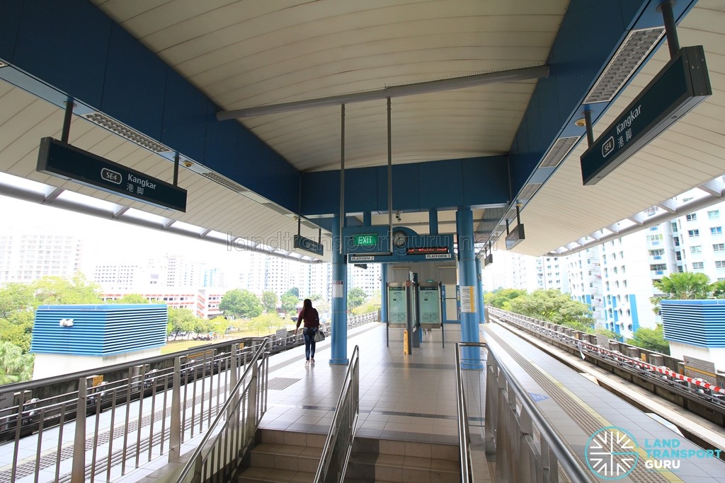 Kangkar LRT Station - Platform level