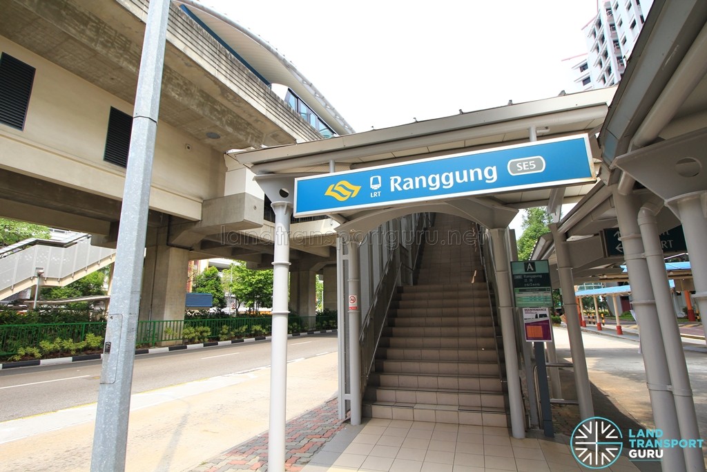 Ranggung LRT Station - Exit A