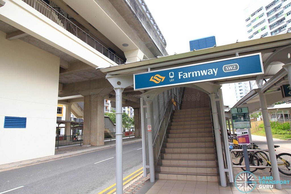 Farmway LRT Station - Exit B