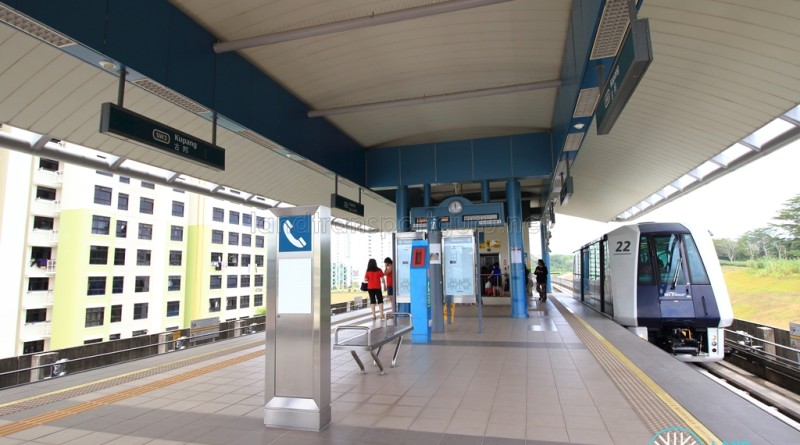 Kupang LRT Station - Platform level