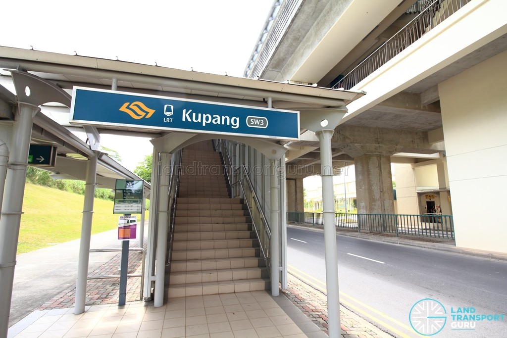 Kupang LRT Station - Exit A
