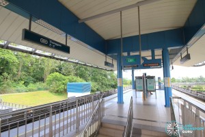 Thanggam LRT Station - Platform level