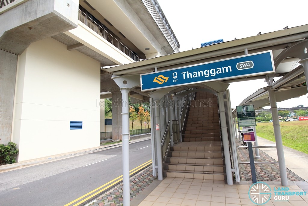Thanggam LRT Station - Exit B