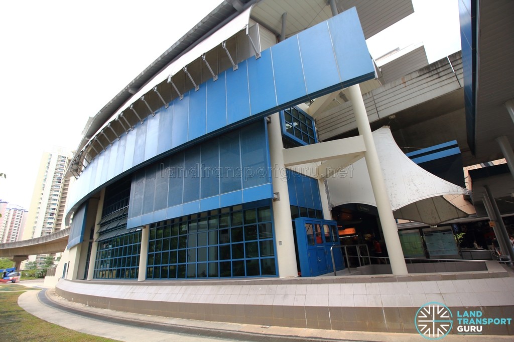 Fernvale LRT Station - Exterior view