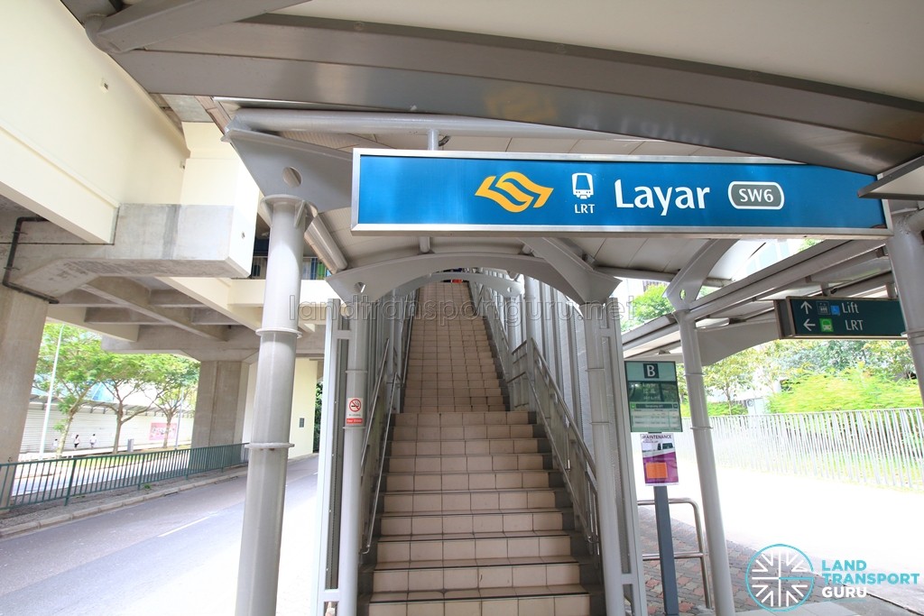 Layar LRT Station - Exit B