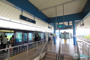 Renjong LRT Station - Platform level