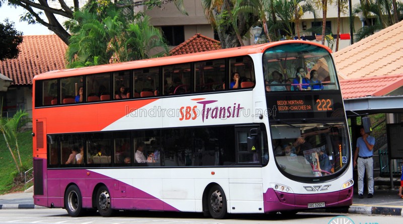 Sbs Transit Feeder Bus Service 222 Land Transport Guru Part 85