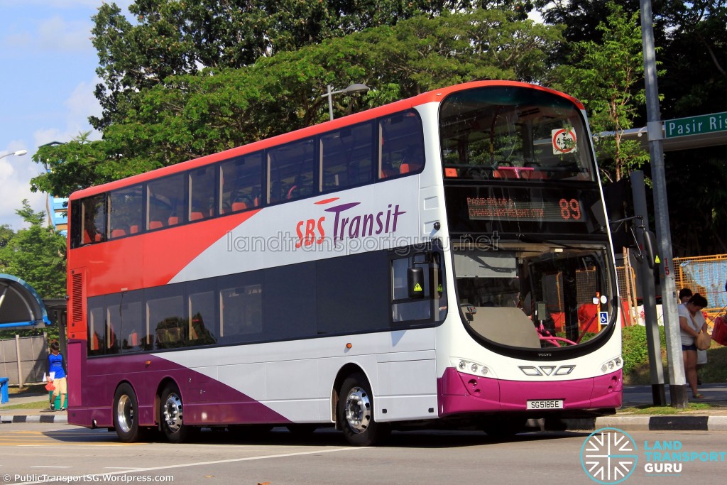 SBS Transit Volvo B9TL (SG5185E) - Service 89