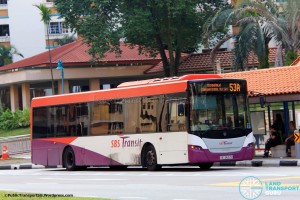 SBST Scania K230UB (SBS8657D) - Service 53A (Old Route)