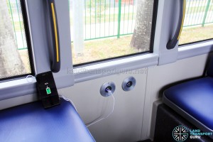 USB Charging Ports are now available on public buses!