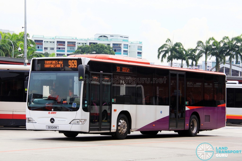 SG1047Y on 969 - SMRT Buses Mercedes-Benz Citaro