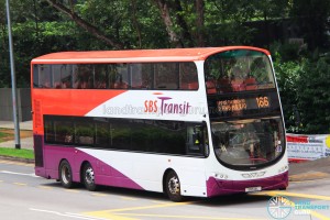 SBS Transit Volvo B9TL Wright (SBS14L) - Service 166