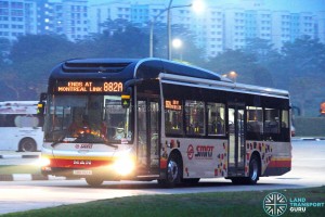 SMRT MAN NL323F (SMB1501A) - Service 882A