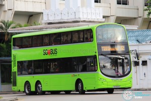 SBS Transit Volvo B9TL Wright (SG5558M) - Service 12