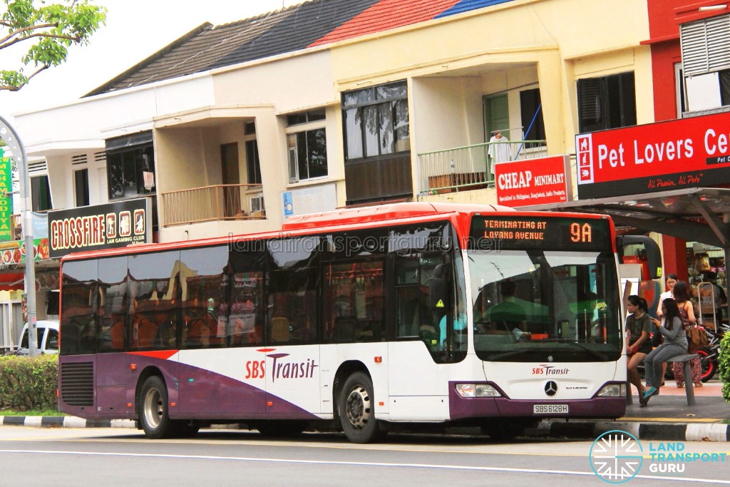 SBS Transit Mercedes-Benz Citaro (SBS6126H) - Service 9A