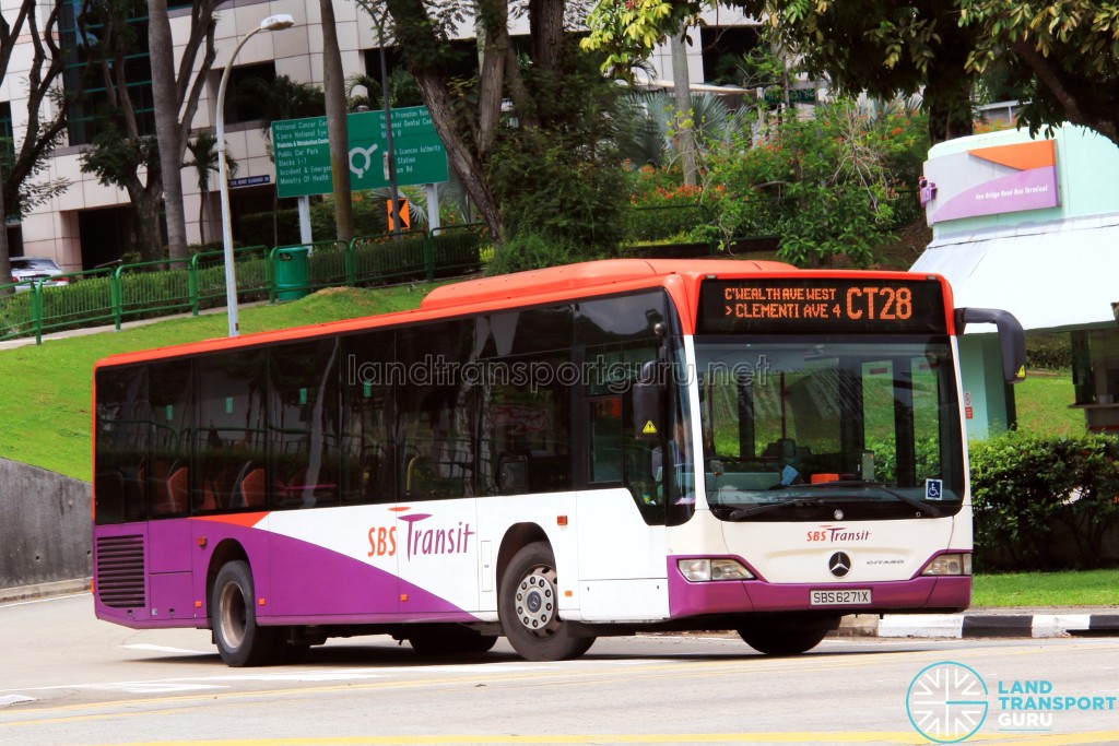 SBS Transit Mercedes-Benz Citaro (SBS6271X) - Chinatown Direct CT28