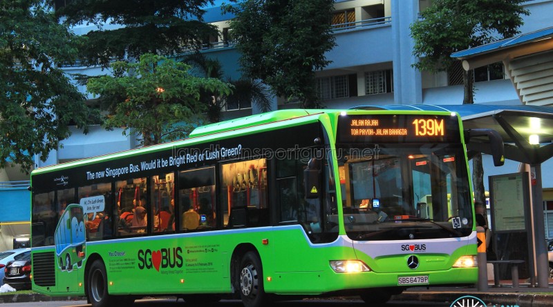 SBS Transit Mercedes-Benz Citaro (SBS6479P) - Service 139M