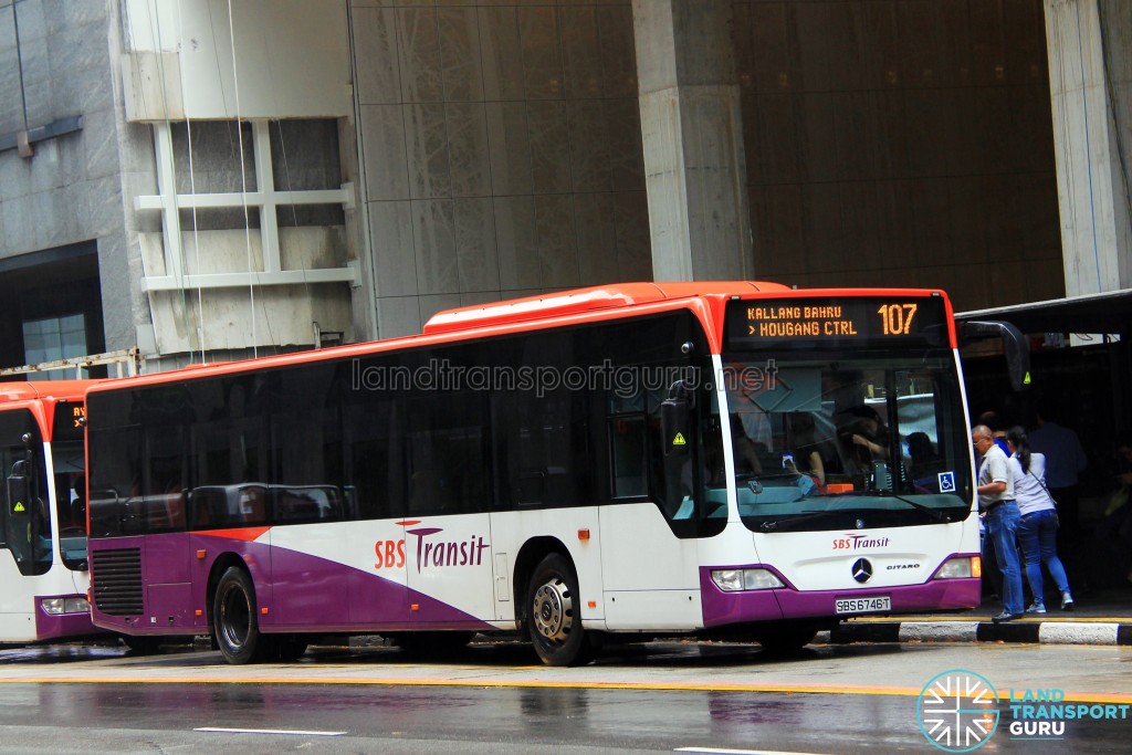 SBS Transit Mercedes-Benz Citaro (SBS6746T) - Service 107