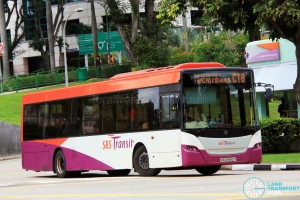 SBS Transit Scania K230UB Euro V (SBS8982P) - Chinatown Direct CT8