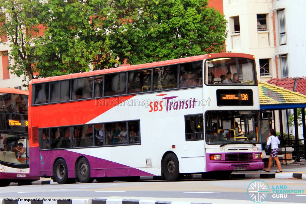SBS Transit Volvo Olympian (SBS9633R) - Service 13A