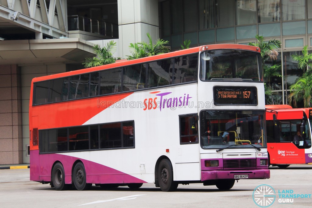 SBS Transit Volvo Olympian 12m (SBS9642P) - Service 157