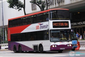SBS Transit Volvo B10TL (SBS9809B) - Fast Forward 10e