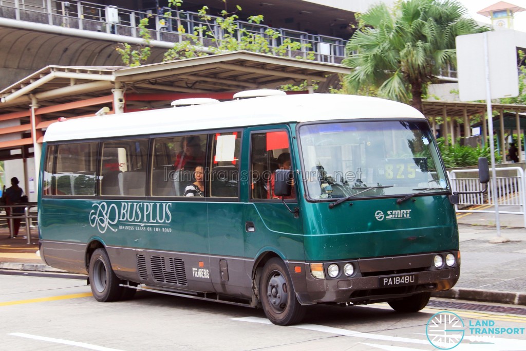 Bus-Plus Mitsubishi Rosa (PA1848U) – Service 825