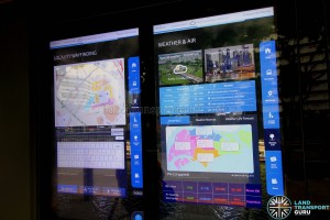 Project Bus Stop - Interactive Screens (Locality Map and Weather Information)