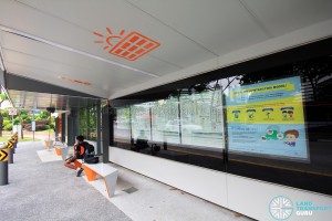 Project Bus Stop - Interior Information Boards