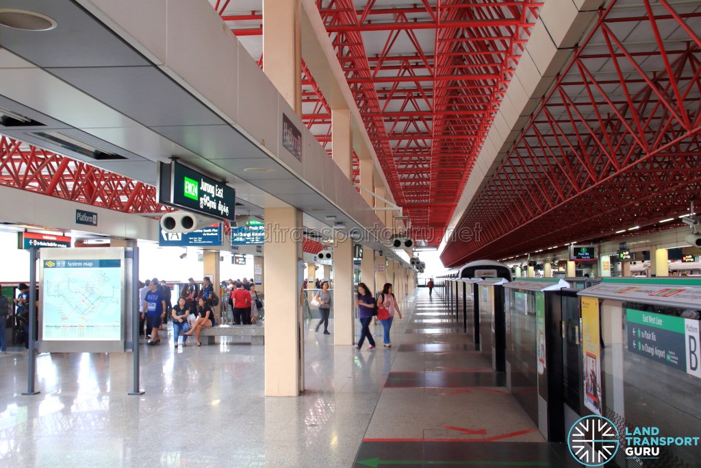 Jurong East MRT Station - EWL Platform B