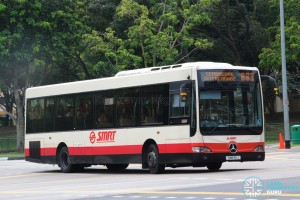 SMB96J on Bus 883 - Mercedes-Benz OC500LE