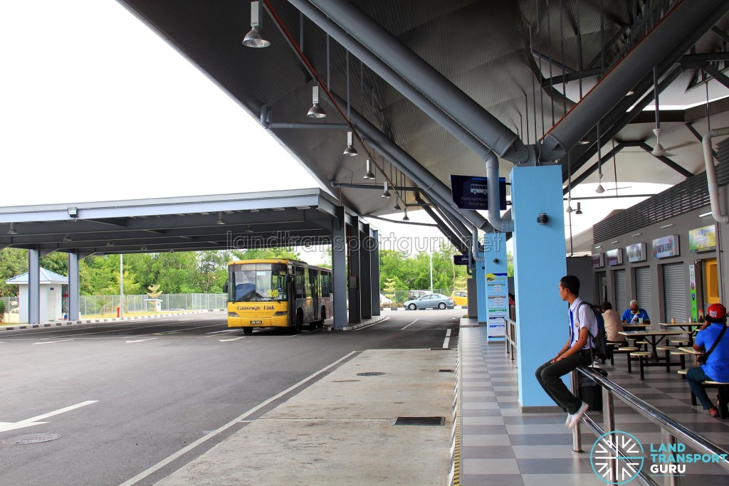 Gelang Patah Bus Terminal - Boarding Berth