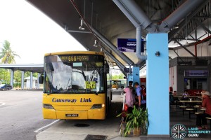 Gelang Patah Bus Terminal - Boarding Berth