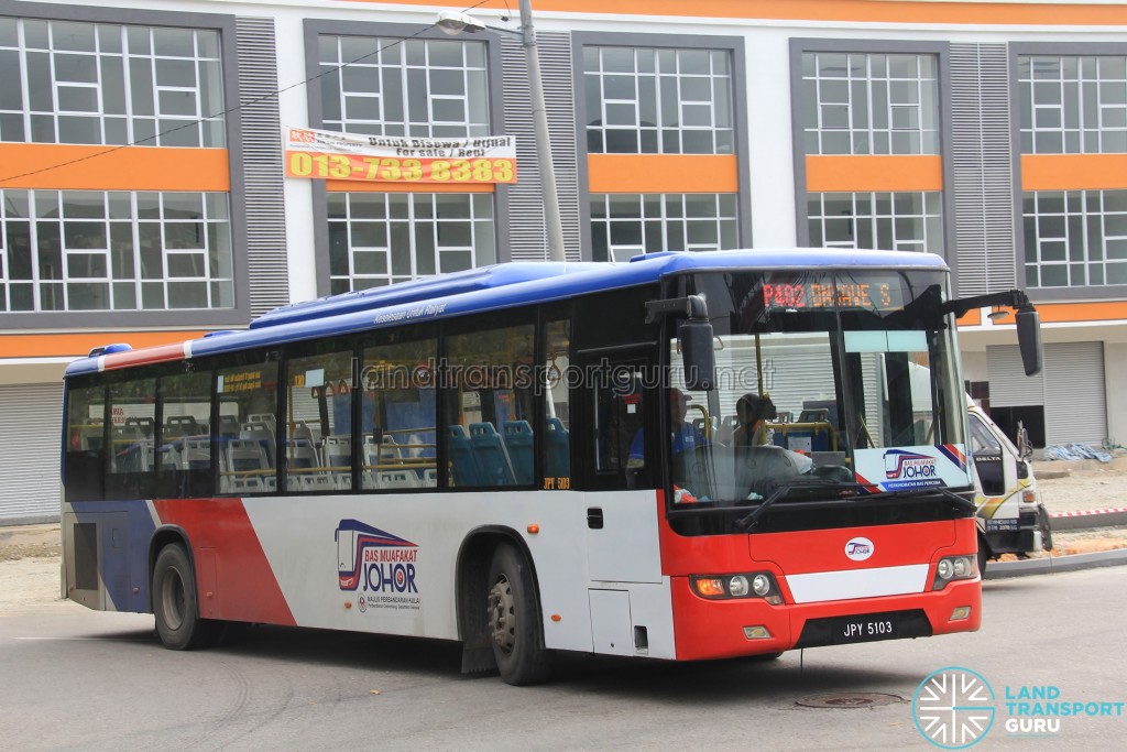 Maju Higer KLQ6128G (JPY5103) - Route P402