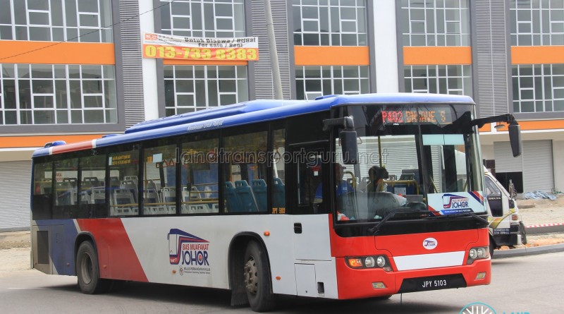 Maju Higer KLQ6128G (JPY5103) - Route P402