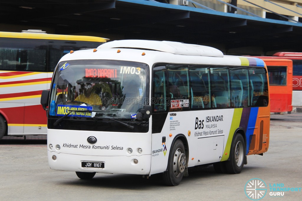 Causeway Link Yutong ZK6800HNGAA (jQY8167) - Route IM03