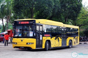 Causeway Link Yutong ZK6118HGA (JRJ7807) - Route IP1