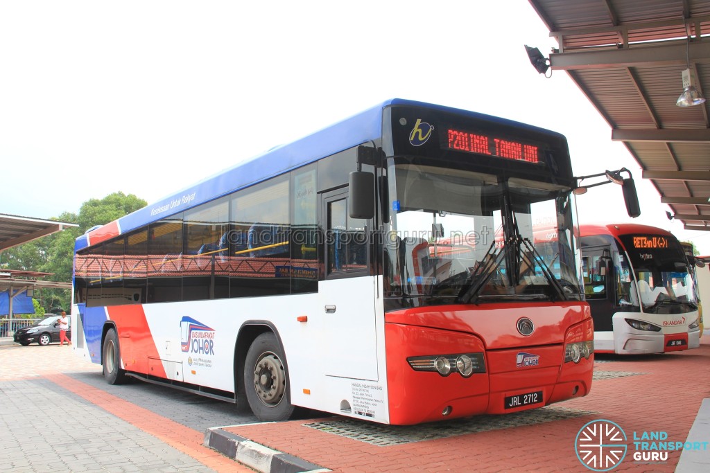 Causeway Link Yutong ZK6118HGA (JRL2712) - Route P201