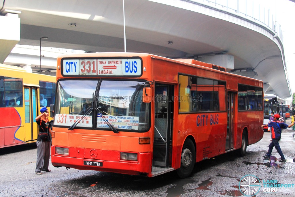 City Bus Mercedes-Benz OH1318 (WFM7710) – Route 331