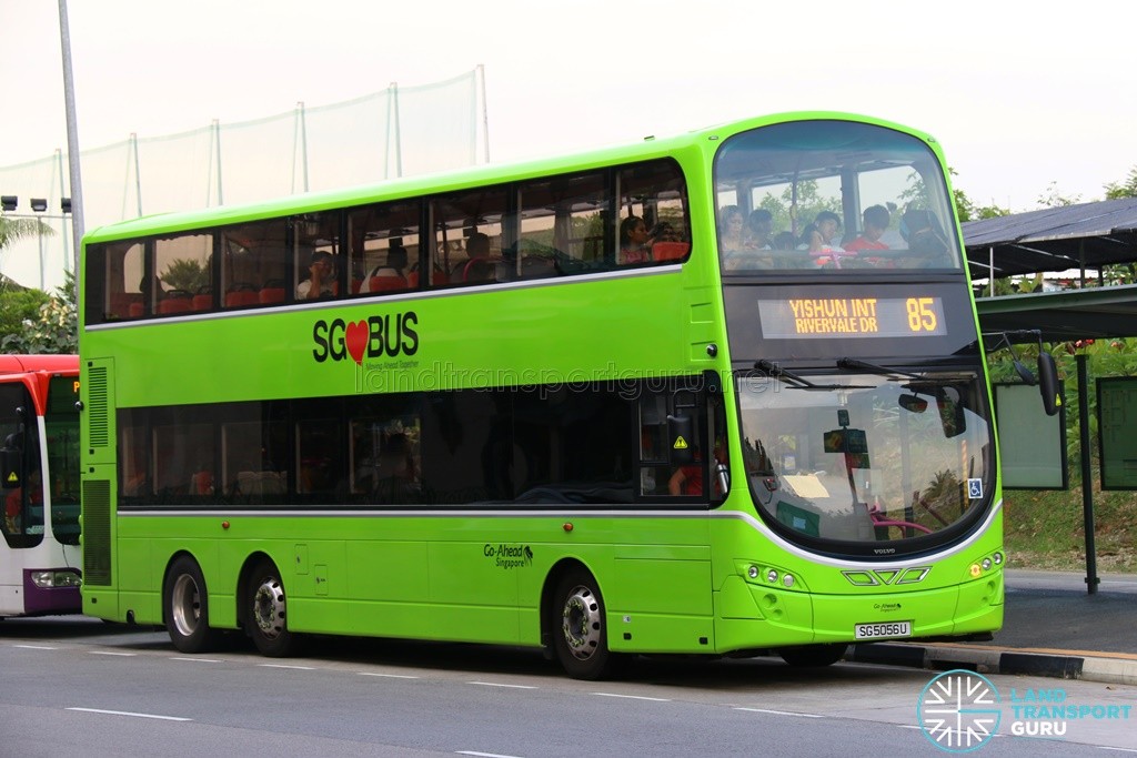 Go-Ahead Volvo B9TL Wright (SG5056U) - Service 85